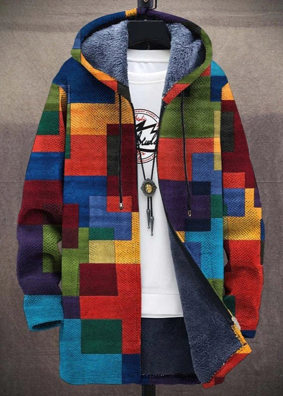 Eastwood and Bloom™ | Veradis – Geometric Hooded Jacket