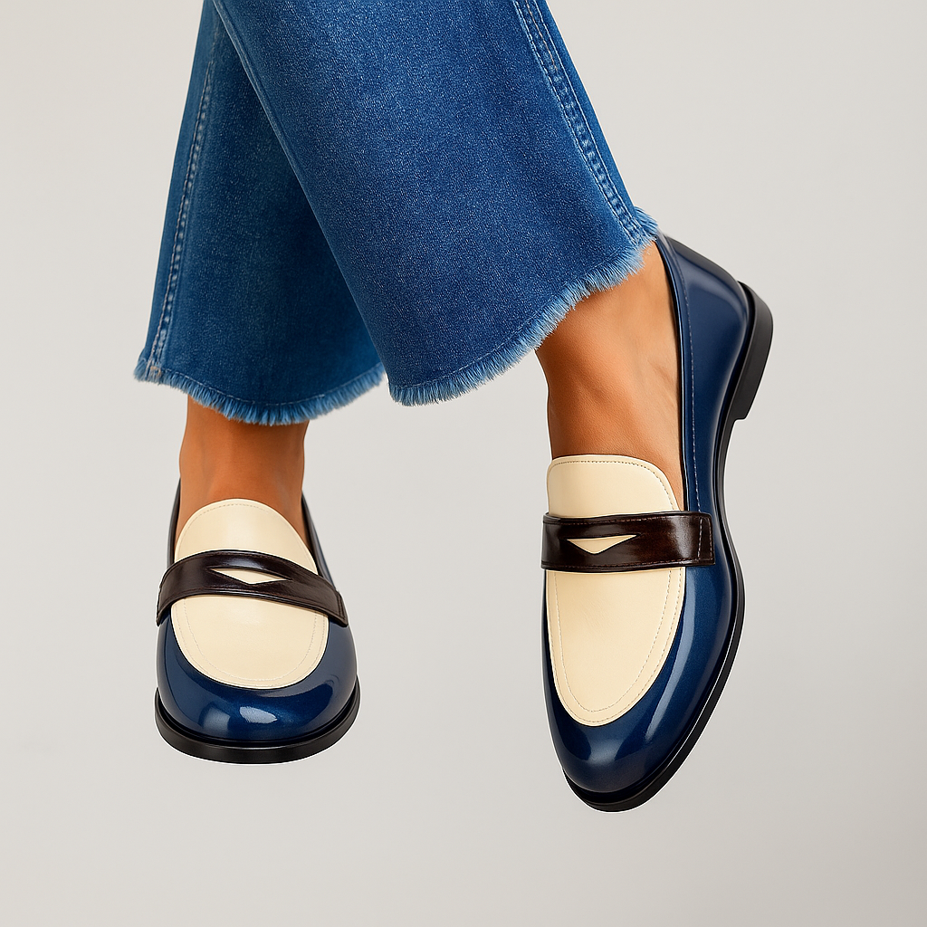 Eastwood and Bloom™ | Claudia - Contrast Loafers