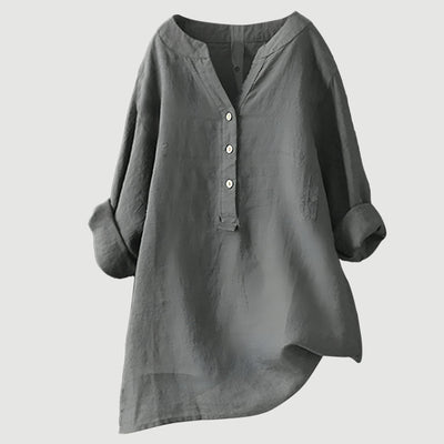 Eastwood and Bloom™ | Freja - Airy and Comfortable Button-Up Shirt