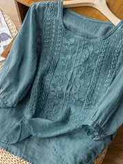 Eastwood and Bloom™ | Dorotea – Airy Blouse in Linen