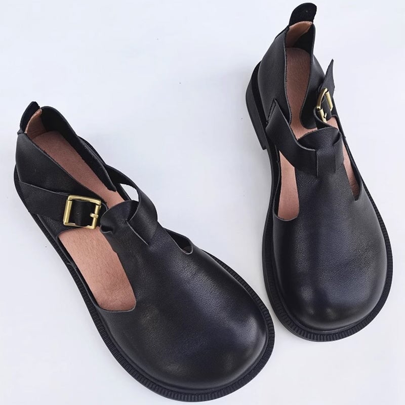 Eastwood and Bloom™ | Colette Leather Mary Janes