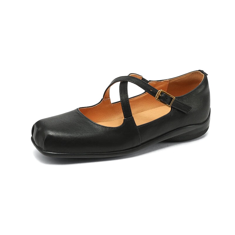 Eastwood and Bloom™ | Edith Leather Mary Janes