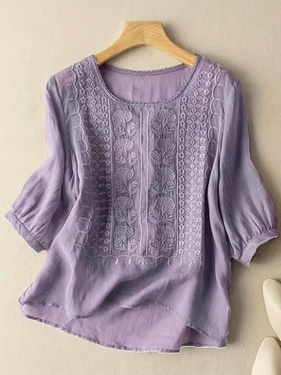 Eastwood and Bloom™ | Dorotea – Airy Blouse in Linen