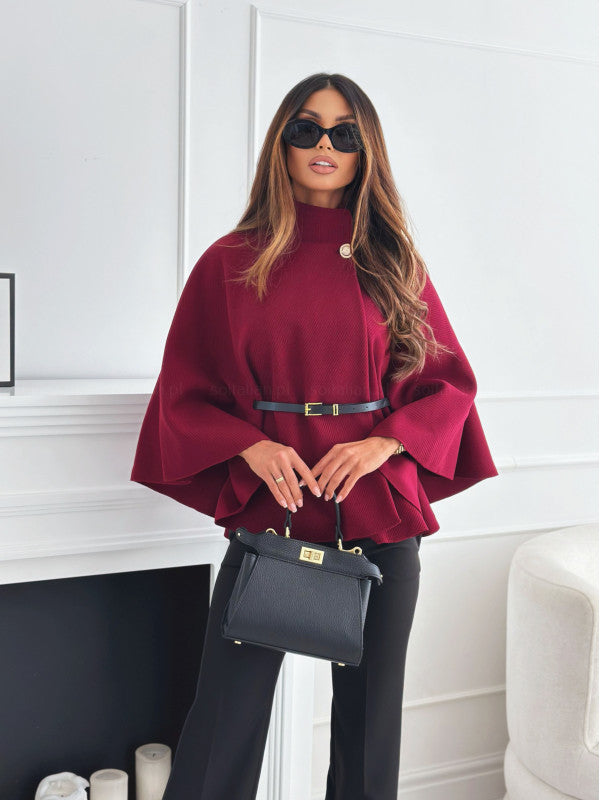 Eastwood and Bloom™ | Demelza – Elegant belted cape jacket