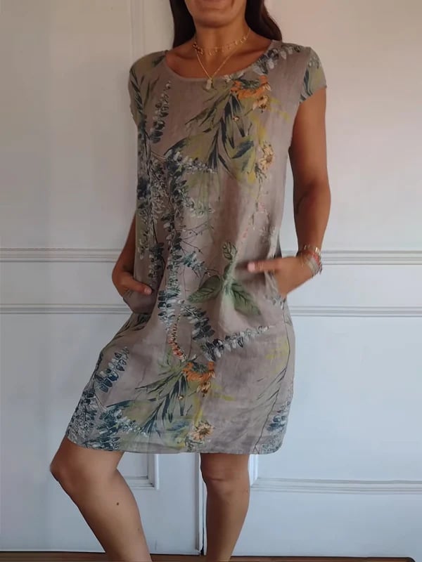 Eastwood and Bloom™ | Vesper – Relaxed fit botanical dress