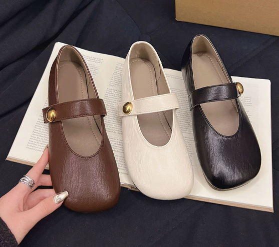 Eastwood and Bloom™ | Irene Leather Mary Janes