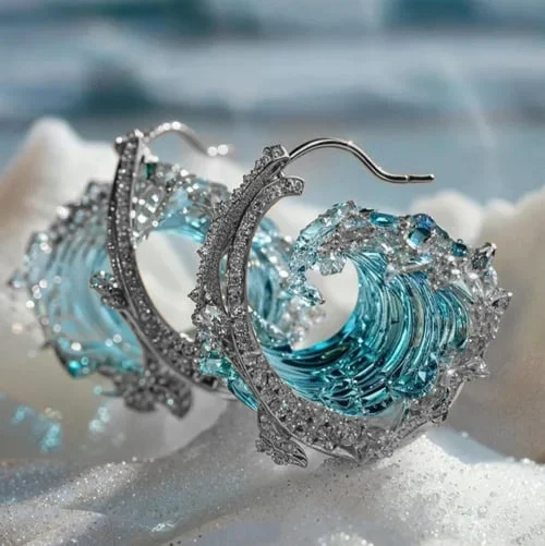 Earrings Ocean's Ed