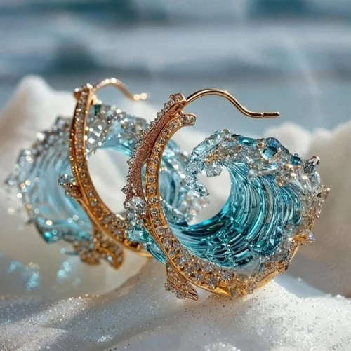 Earrings Ocean's Ed