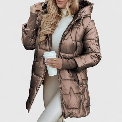 Eastwood and Bloom™ | Theodora – Elegant Quilted Winter Jacket