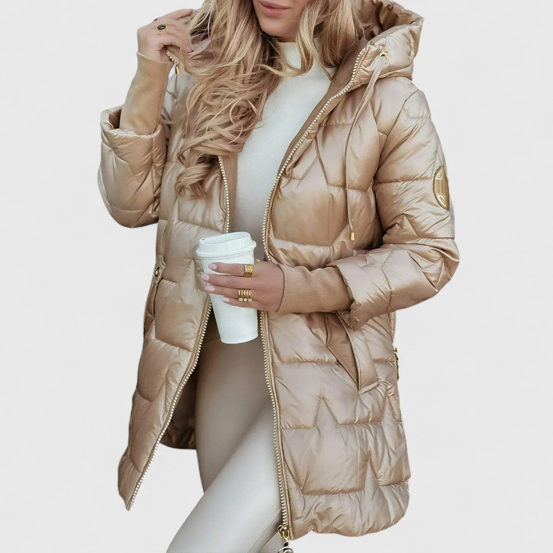Eastwood and Bloom™ | Theodora – Elegant Quilted Winter Jacket