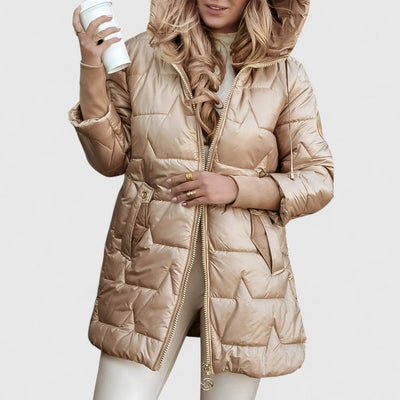 Eastwood and Bloom™ | Theodora – Elegant Quilted Winter Jacket