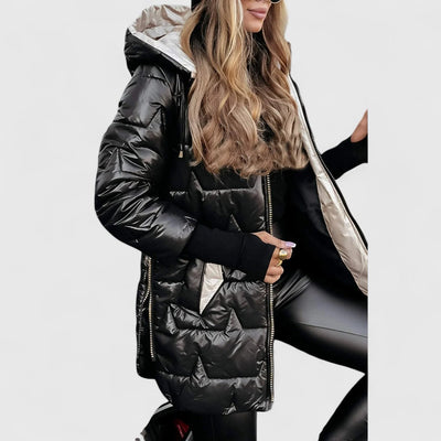 Eastwood and Bloom™ | Theodora – Elegant Quilted Winter Jacket