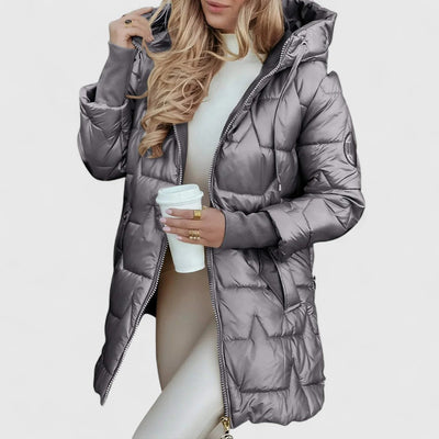 Eastwood and Bloom™ | Theodora – Elegant Quilted Winter Jacket