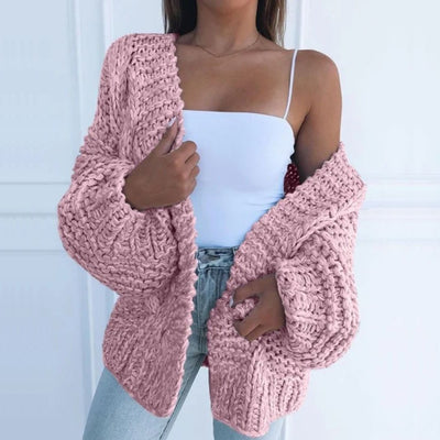 Eastwood and Bloom™  | Eleanor – Chunky Knit Relaxed Cardigan