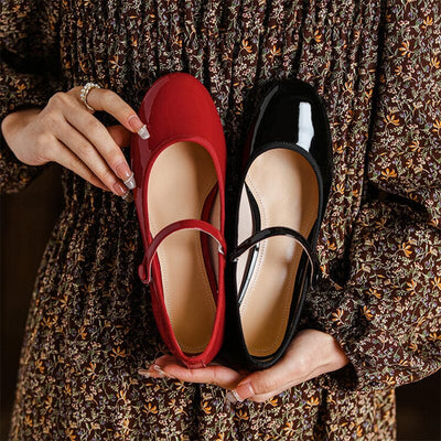 Eastwood and Bloom™ | Livy Leather Mary Janes