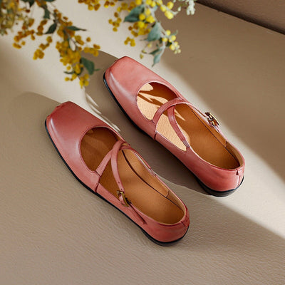 Eastwood and Bloom™ | Edith Leather Mary Janes