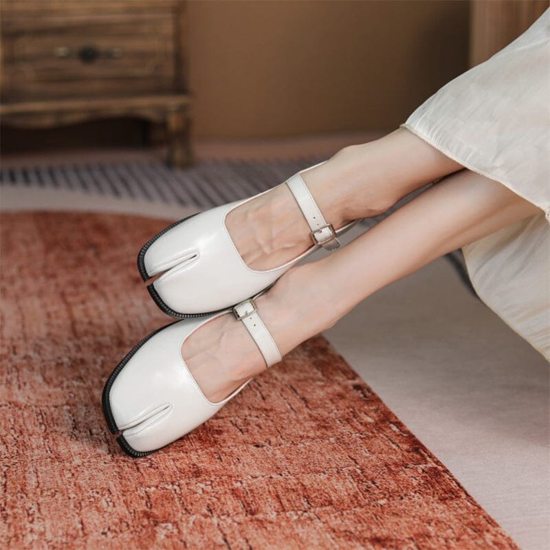 Eastwood and Bloom™ | Martha Leather Mary Janes