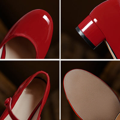 Eastwood and Bloom™ | Livy Leather Mary Janes