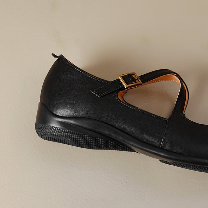 Eastwood and Bloom™ | Edith Leather Mary Janes