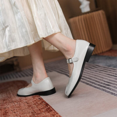 Eastwood and Bloom™ | Martha Leather Mary Janes