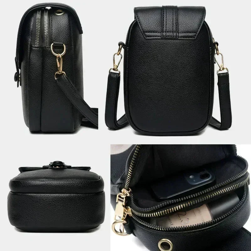 Eastwood and Bloom™ | Retro leather bag
