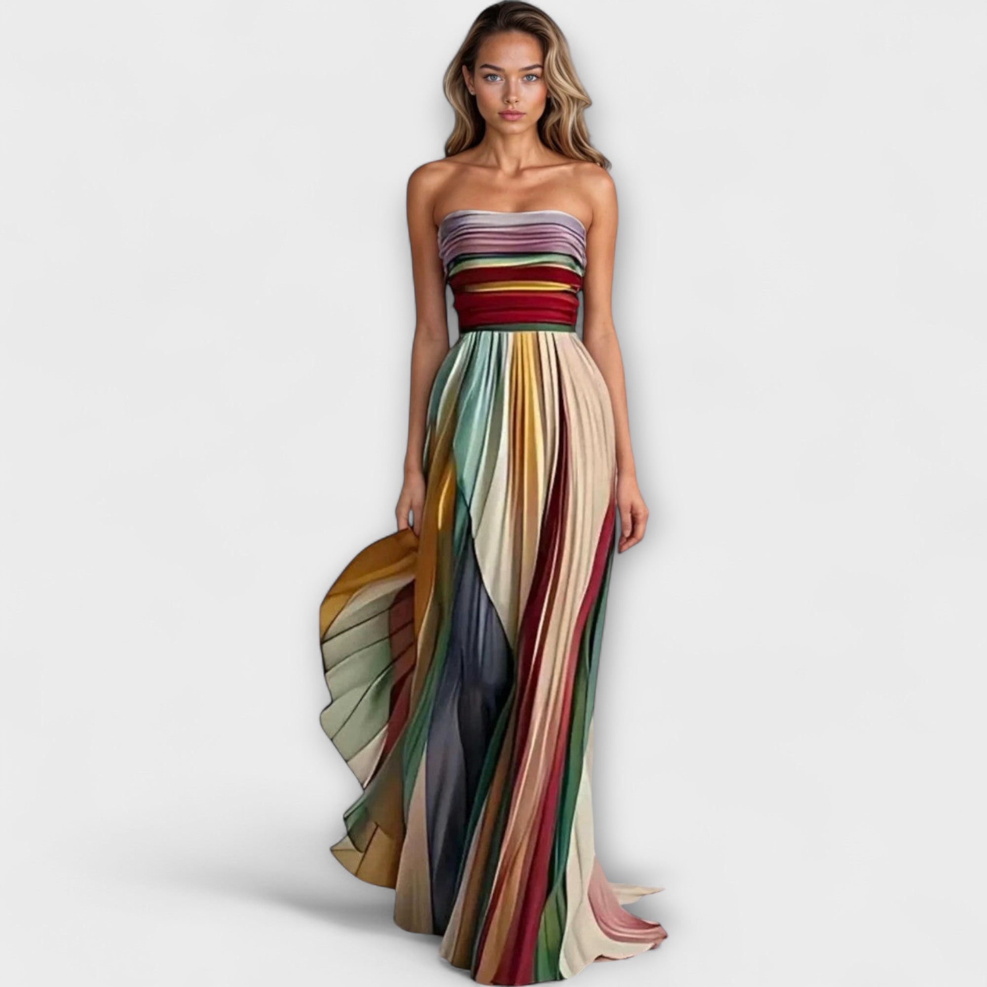 Eastwood and Bloom™ | Colorful Sleeveless Dress