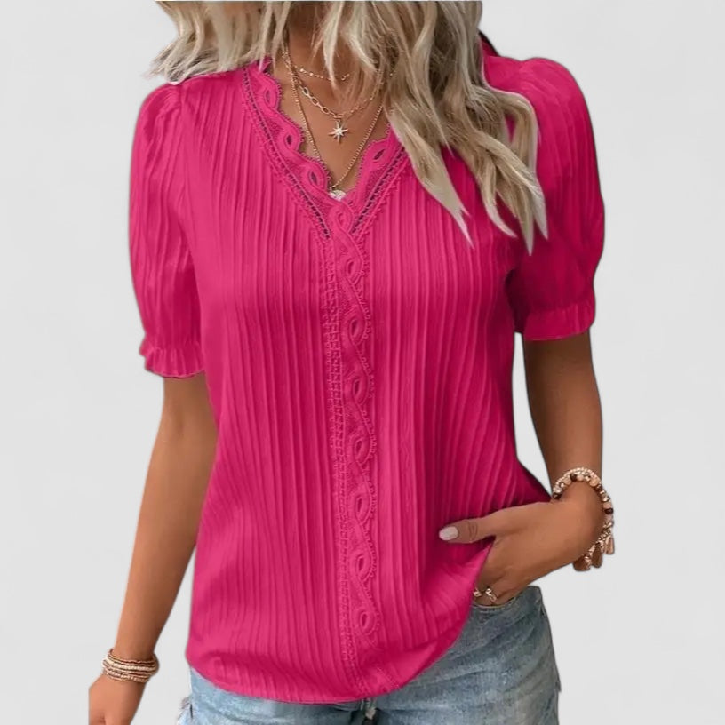 Eastwood and Bloom™ | Mira – Feminine top with lace details
